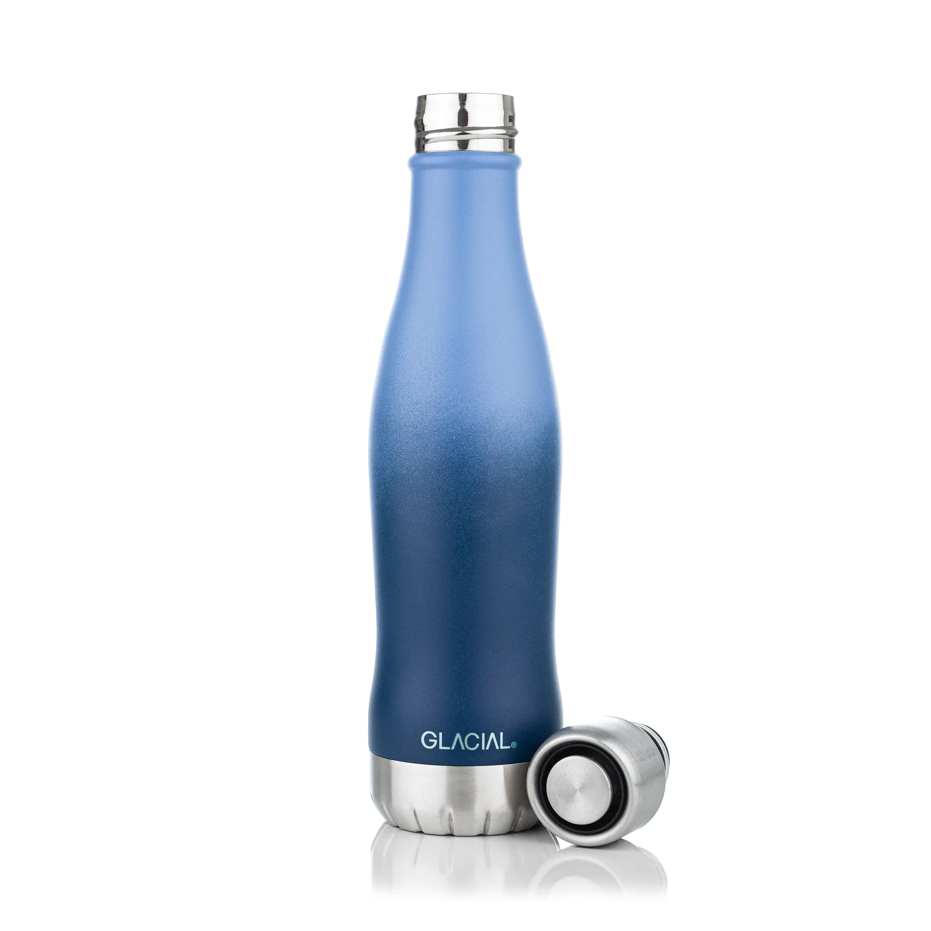Bouteille pour eau Glacial active 400 ml, Blue fade Glacial