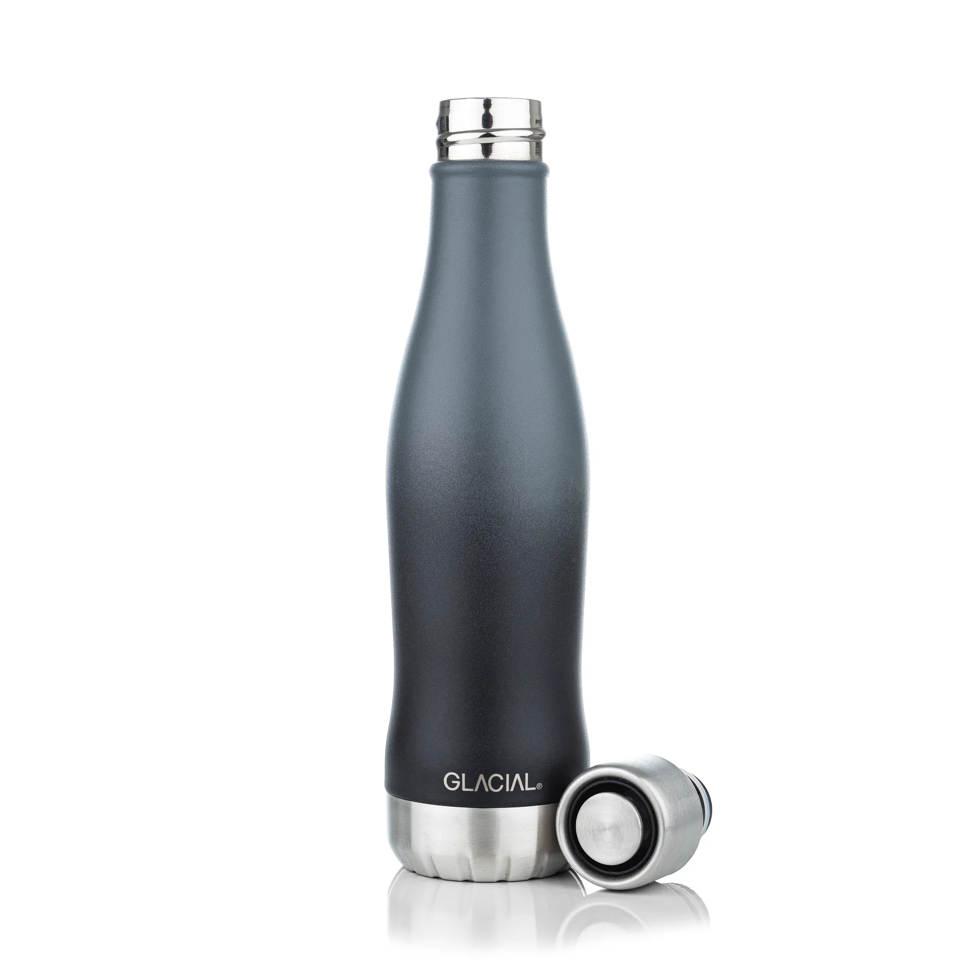 Bouteille pour eau Glacial active 400 ml, Gray fade Glacial