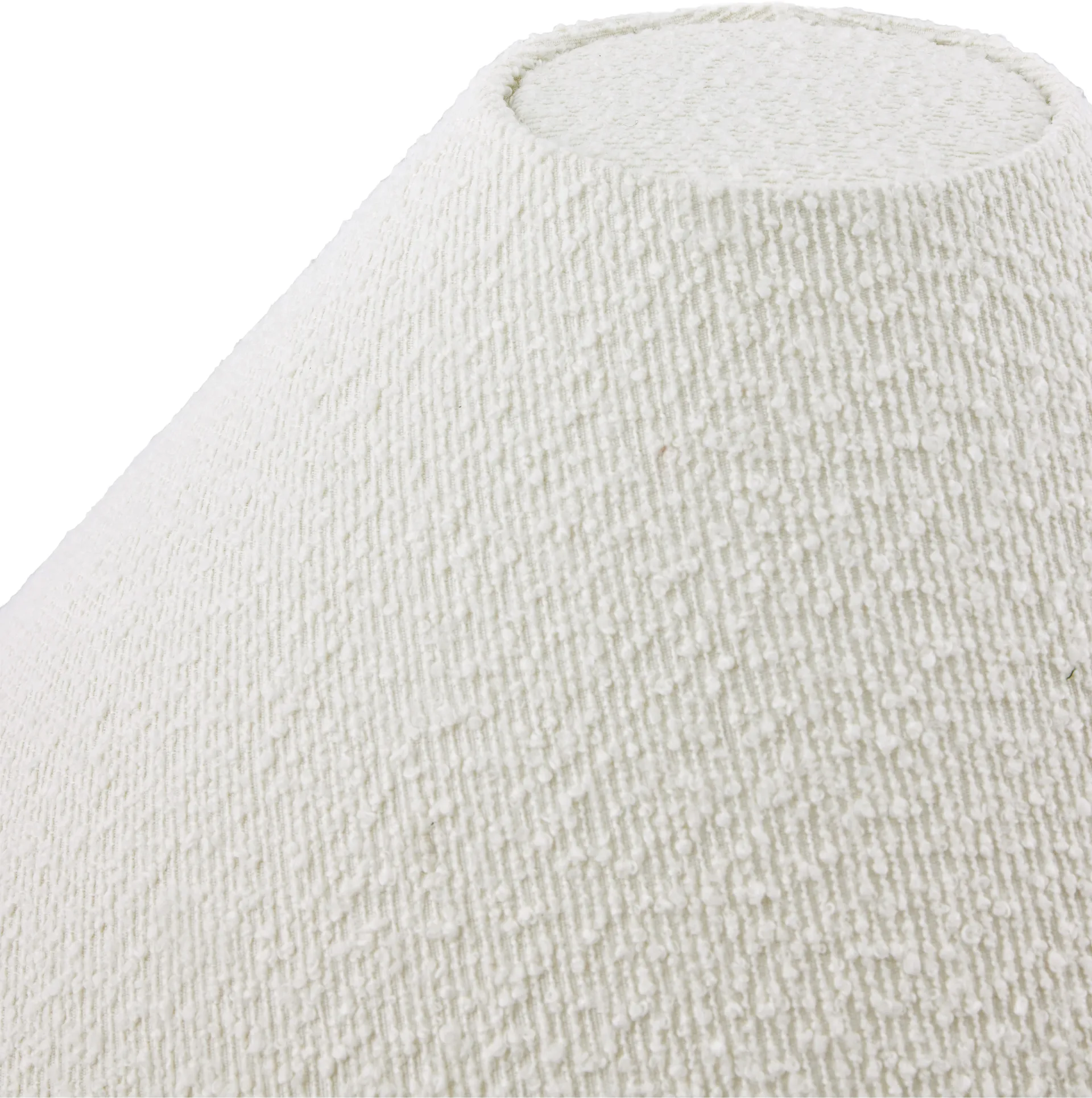 Abat-jour Iris 45, Bouclé blanc Globen Lighting