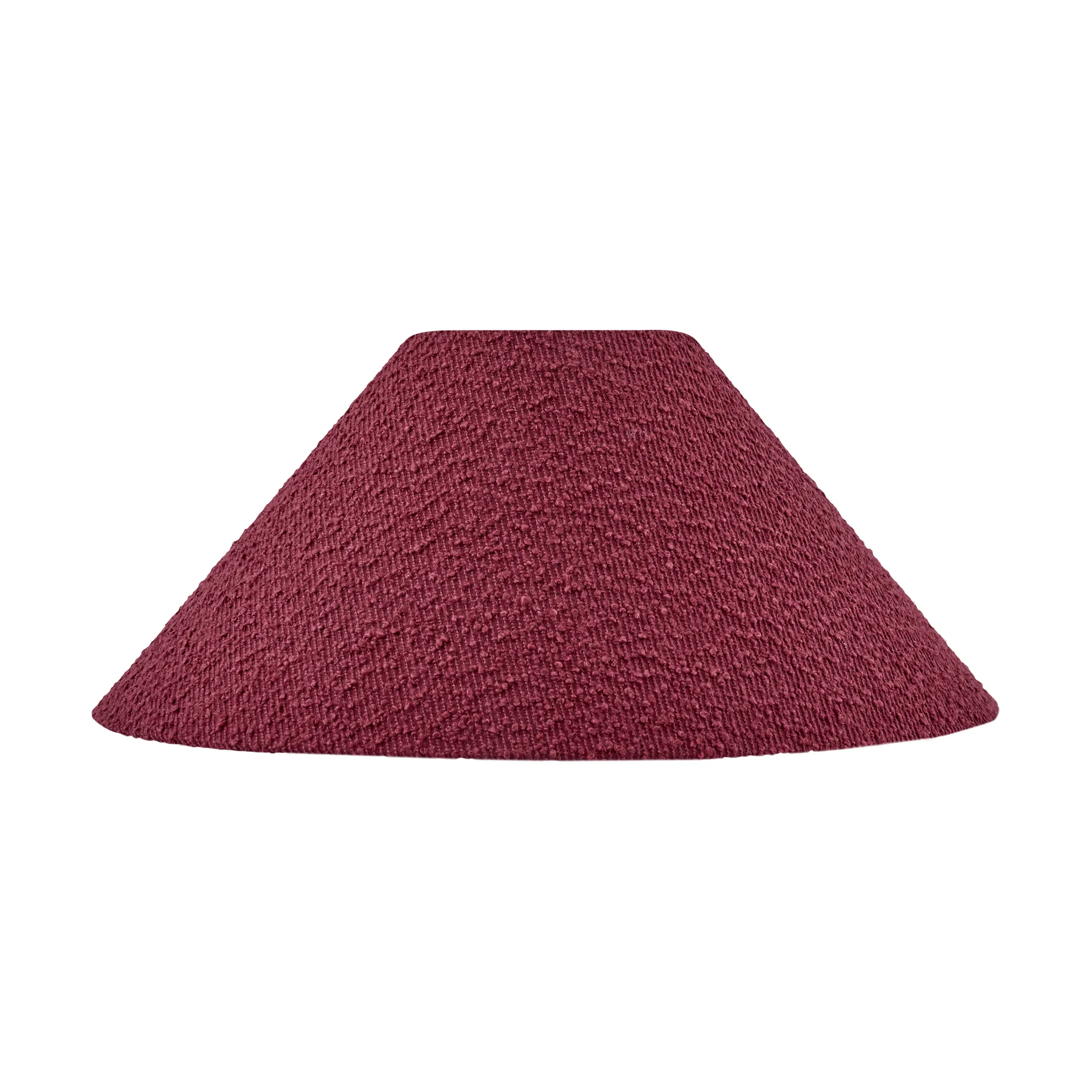 Abat-jour Iris 45, Bouclé bordeaux Globen Lighting