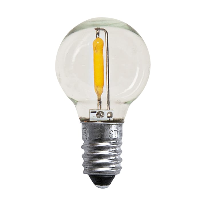 Ampoule E10 LED Globe 0,5W Lot de 3, Transparent Globen Lighting