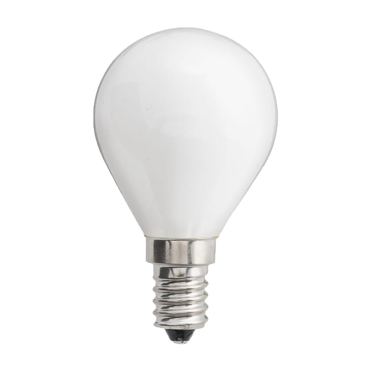 Ampoule E14 LED rond - Opale - Globen Lighting