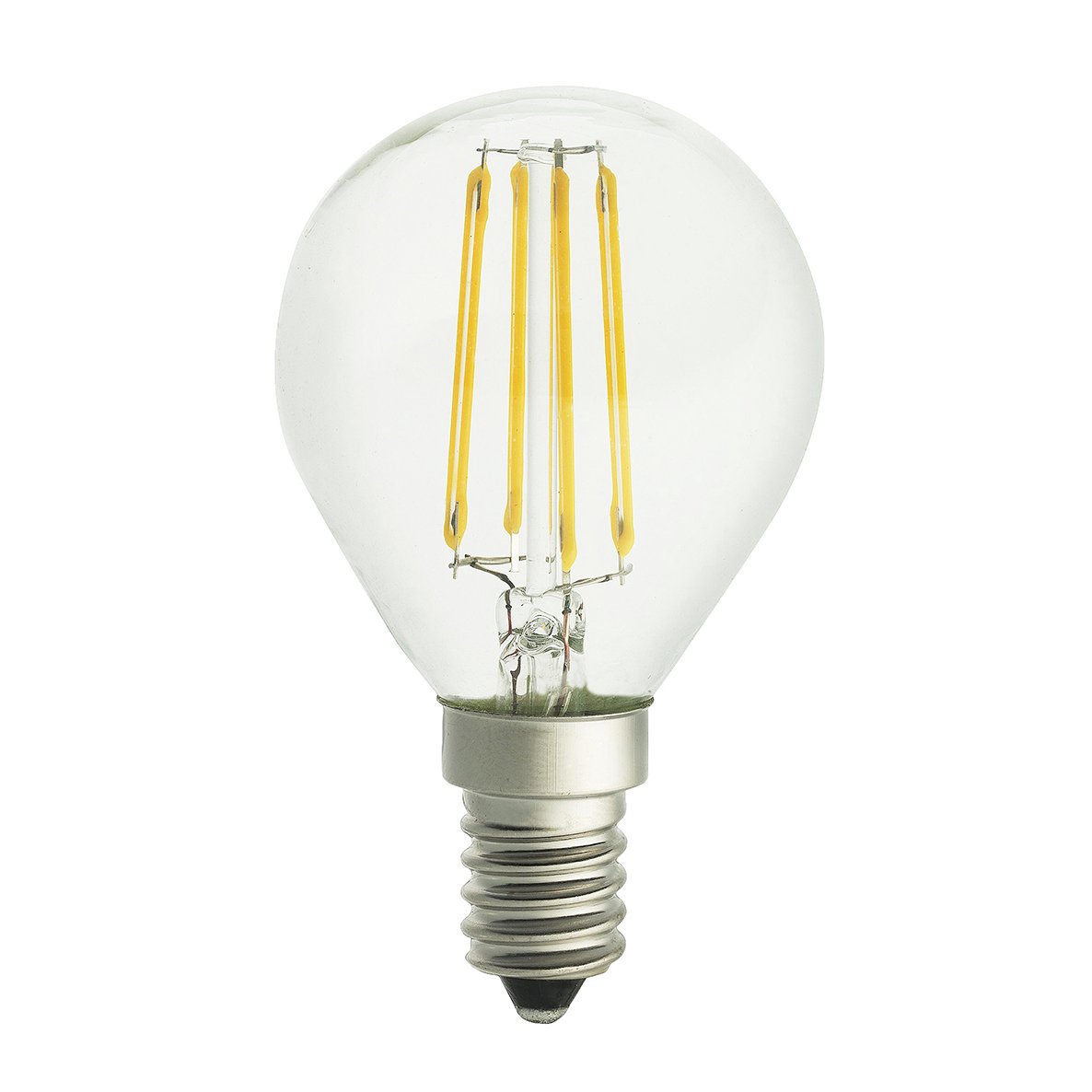 Globen Lighting Ampoule E14 LED rond Transparent | Design Scandinave | Ampoules | Transparent