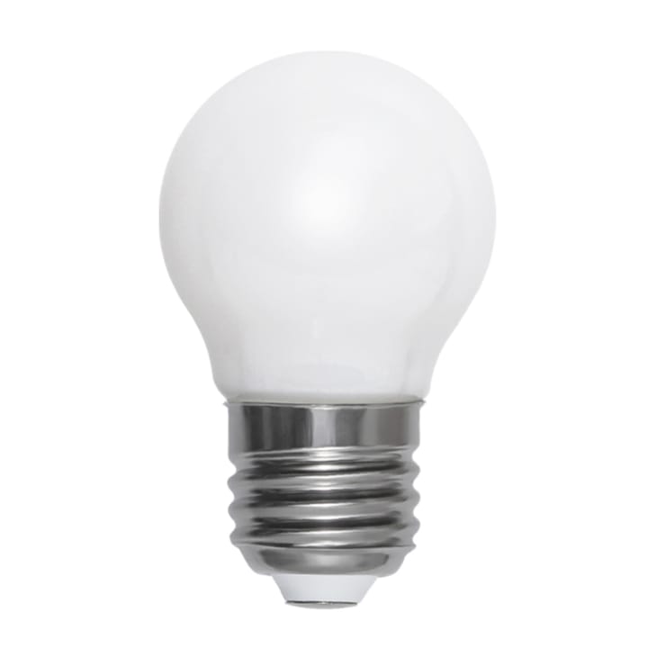 Ampoule E27 LED filament globe opale 45 mm de Globen Lighting 