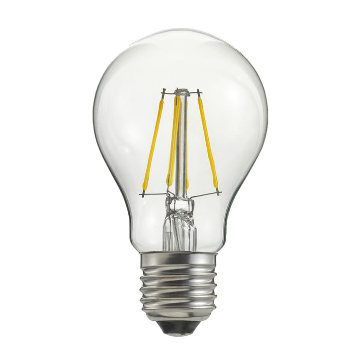 Ampoule E27 LED normal réglable en 3 seuils, Transparent Globen Lighting