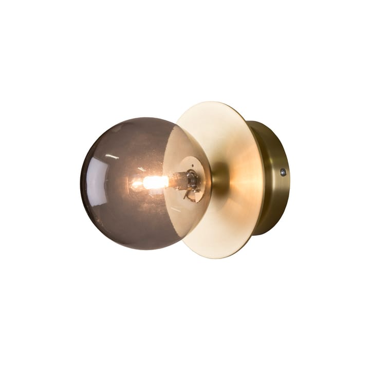 Applique Art Deco IP44 - fumé/laiton brossé - Globen Lighting