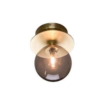 Applique Art Deco IP44 - fumé/laiton brossé - Globen Lighting