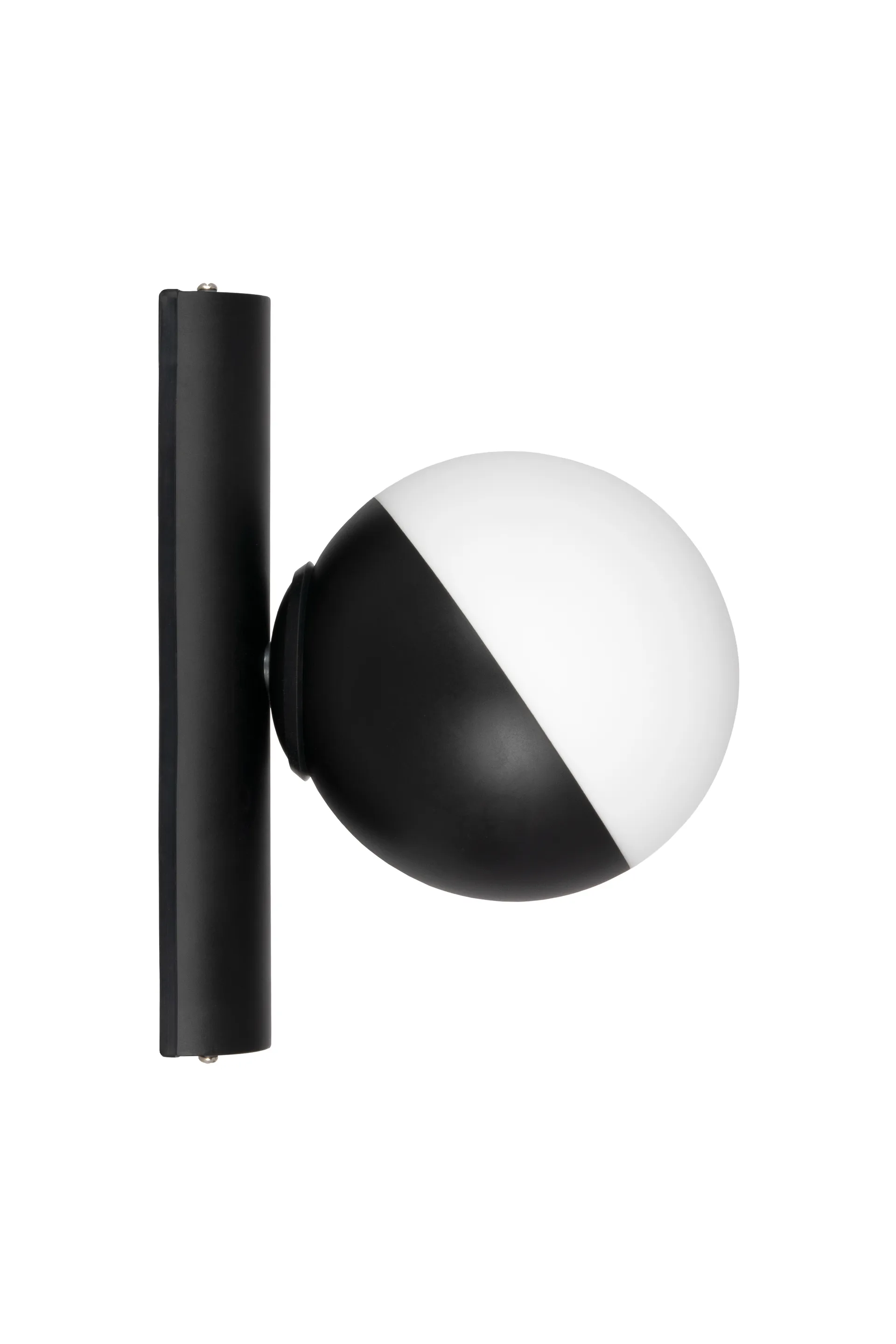 Applique Contur Ø15 cm, Noir-blanc Globen Lighting