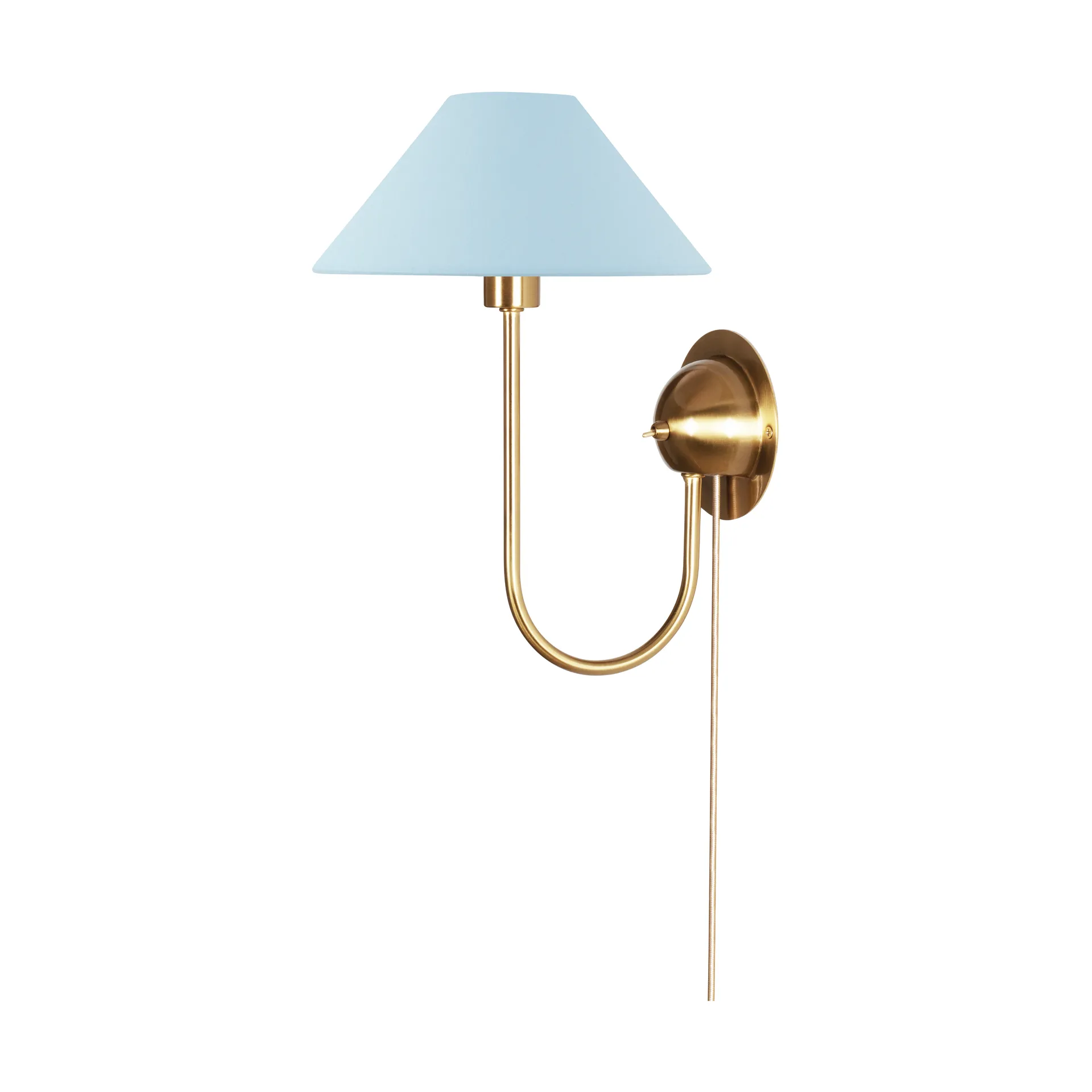 Applique Iris, Bleu colombe Globen Lighting