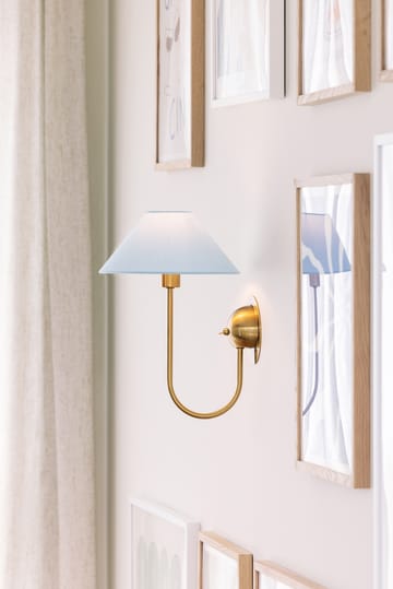 Applique Iris - Bleu colombe - Globen Lighting