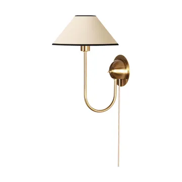 Applique Iris - Crème-noir - Globen Lighting