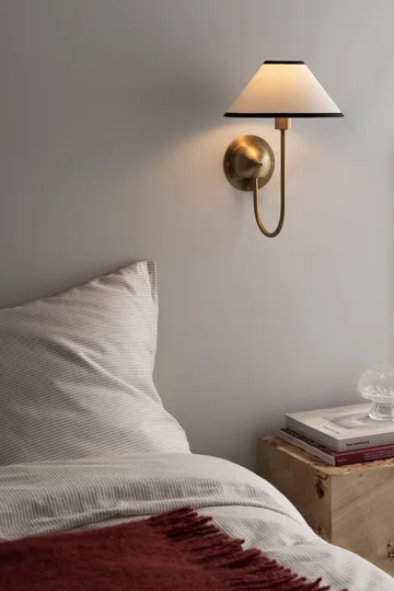 Applique Iris - Crème-noir - Globen Lighting