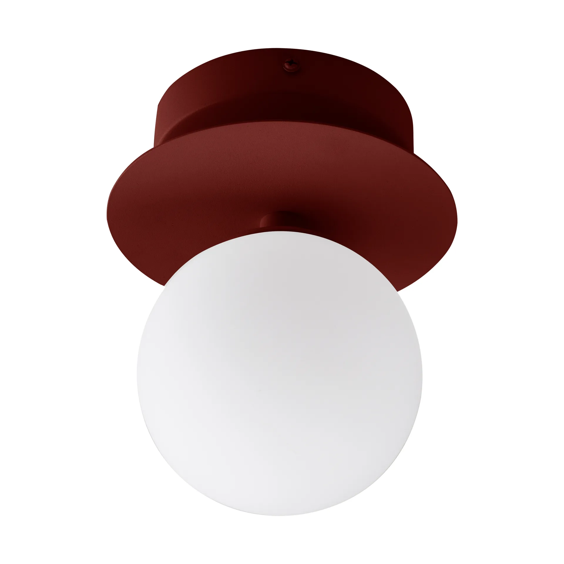 applique murale Art déco, plafonnier, Rouge-blanc Globen Lighting