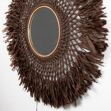 Applique murale avec miroir Boho Ø90 cm - Marron - Globen Lighting