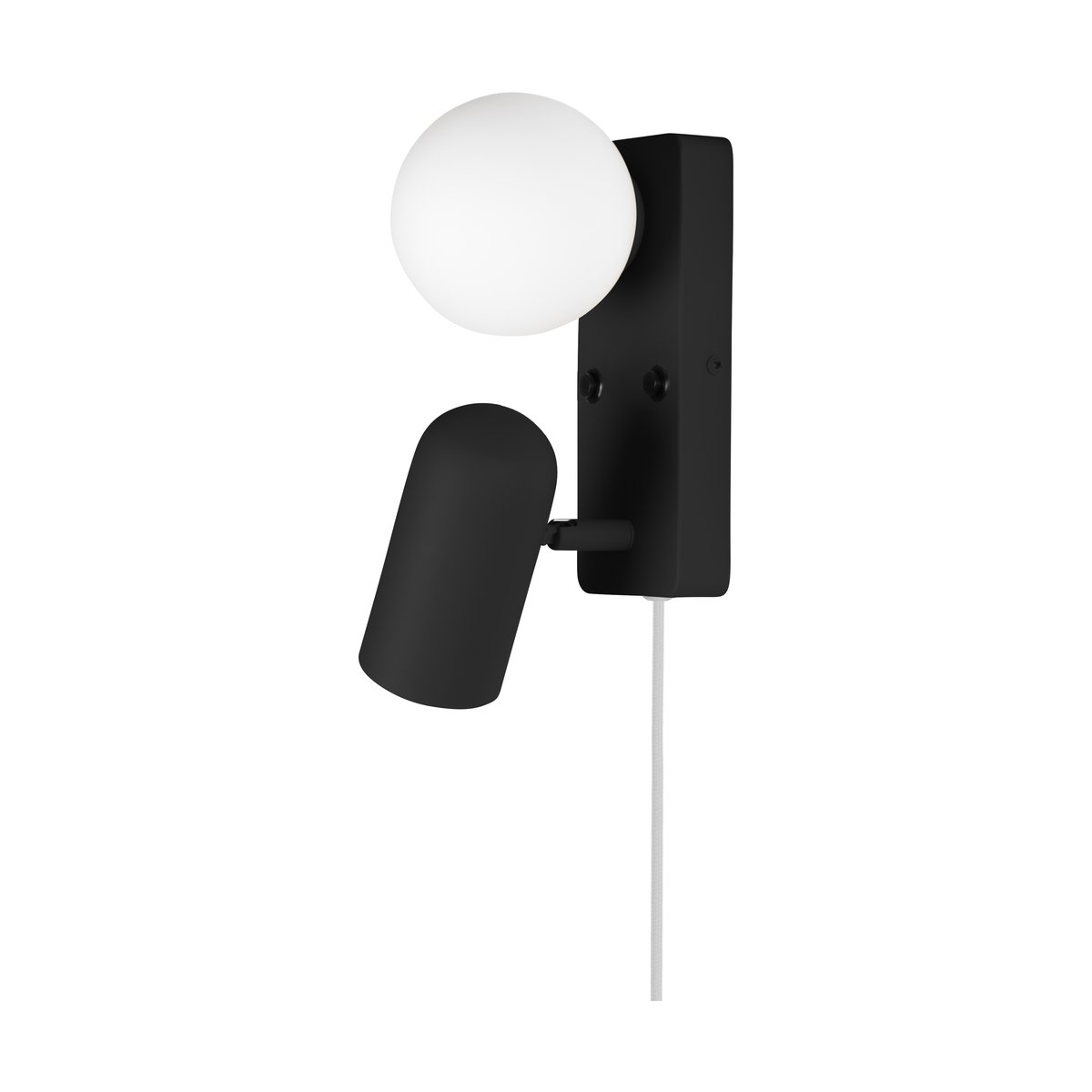 Globen Lighting Applique murale Doppio Noir