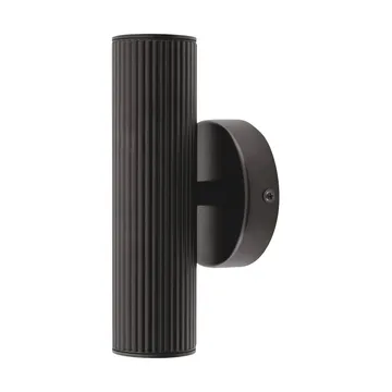 Applique murale extérieure Hubble up/down - Noir - Globen Lighting