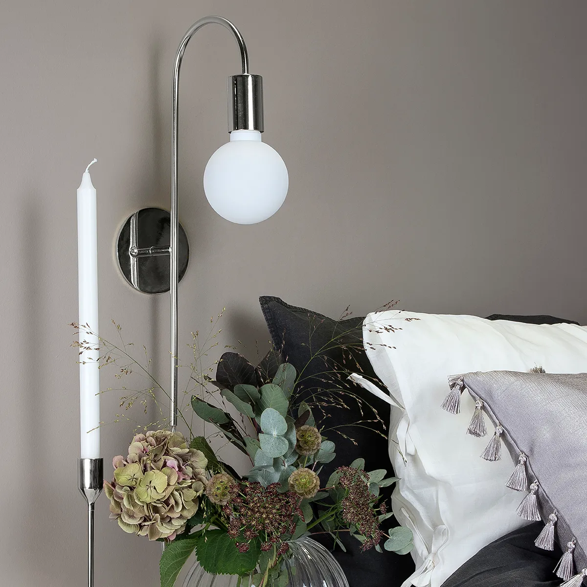 Applique murale Grace, Chrome Globen Lighting