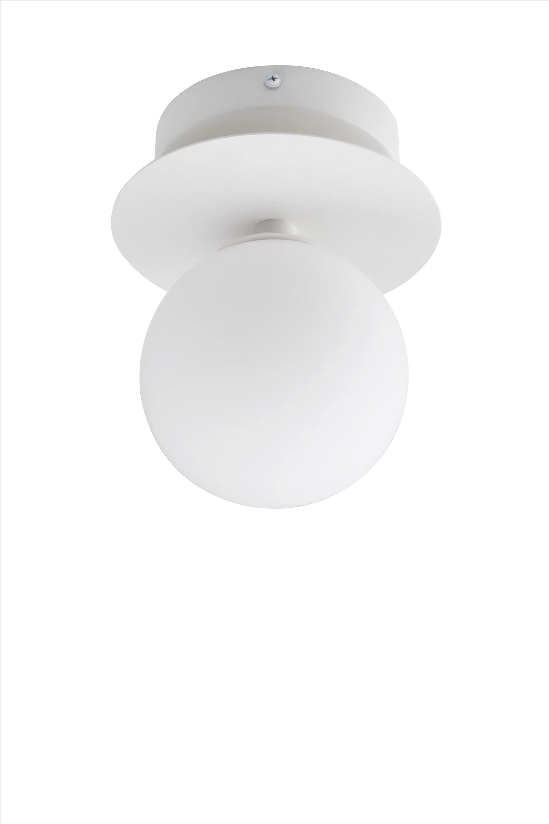 Applique murale/Plafonnier Art Deco IP44, Blanc Globen Lighting