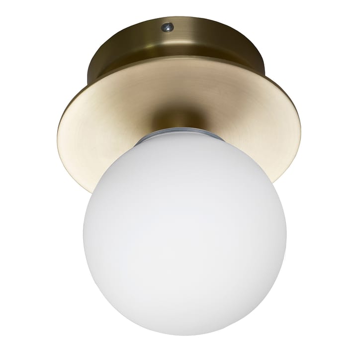 Applique murale/Plafonnier Art Deco IP44 - Laiton brossé - Globen Lighting