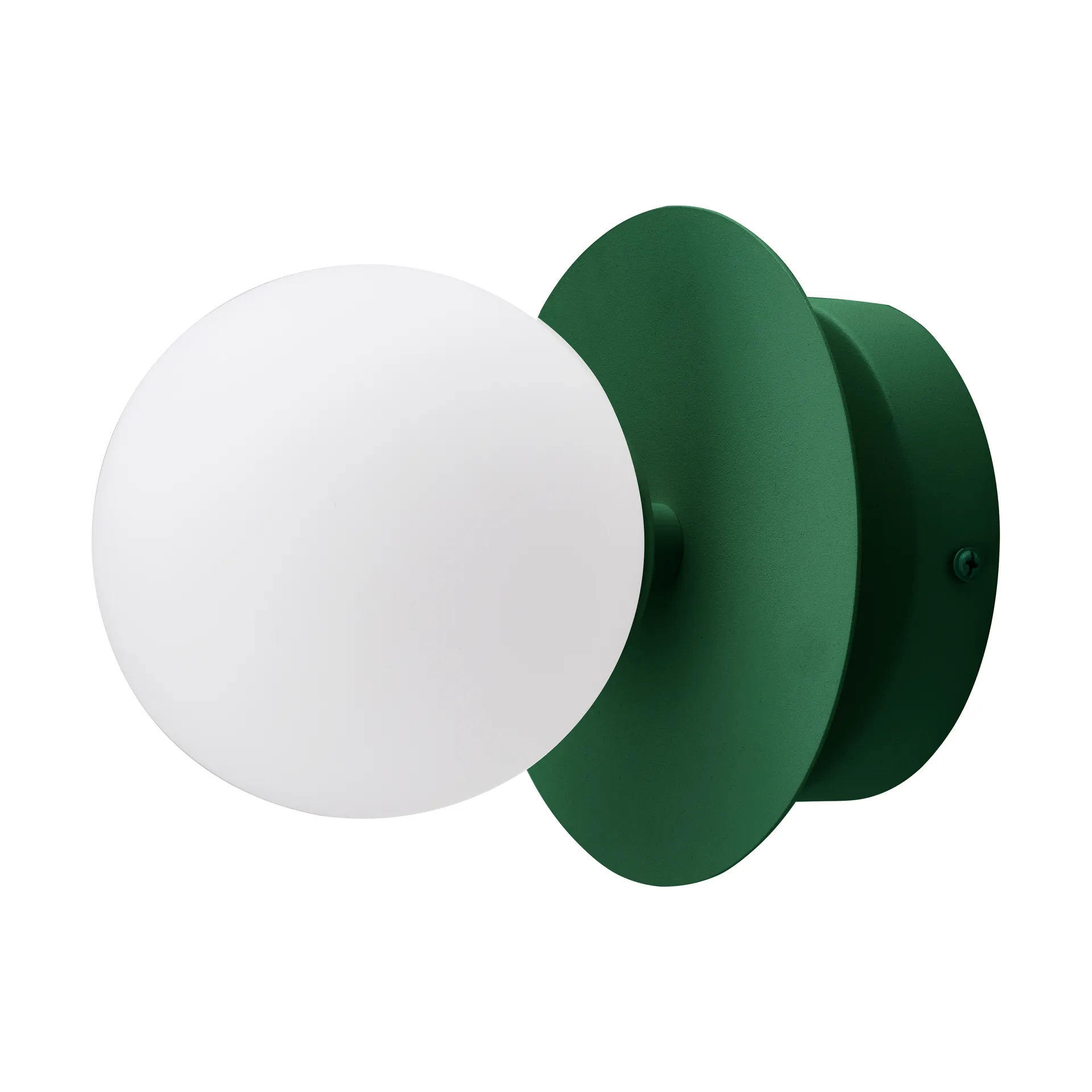 Applique murale/Plafonnier Art Deco IP44, Vert-Blanc Globen Lighting