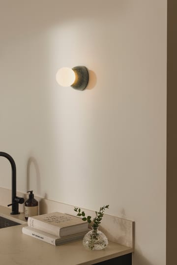 Applique murale/Plafonnier Torrano 13 cm - Marbre vert foncé - Globen Lighting
