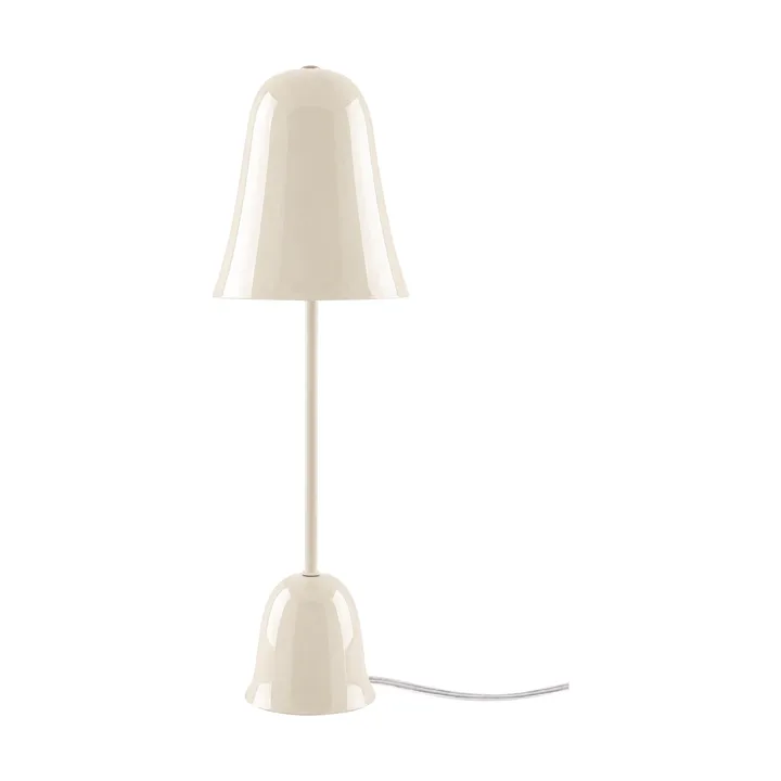 Blåklockan lampe de table - Blanc ivoire (blanc), Ø16xH50 cm - Globen Lighting