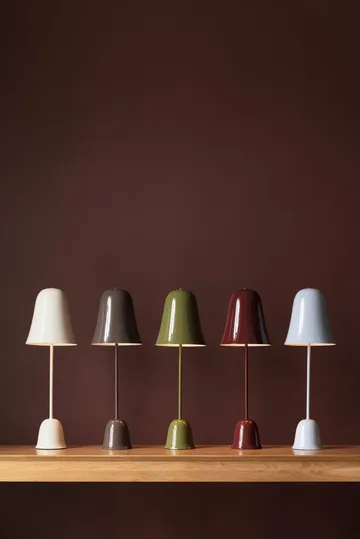 Blåklockan lampe de table - Mocha (brun), Ø16xH50 cm - Globen Lighting