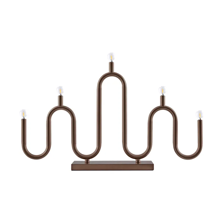 Bougeoir de l'Avent Noel 5 - Bronze - Globen Lighting