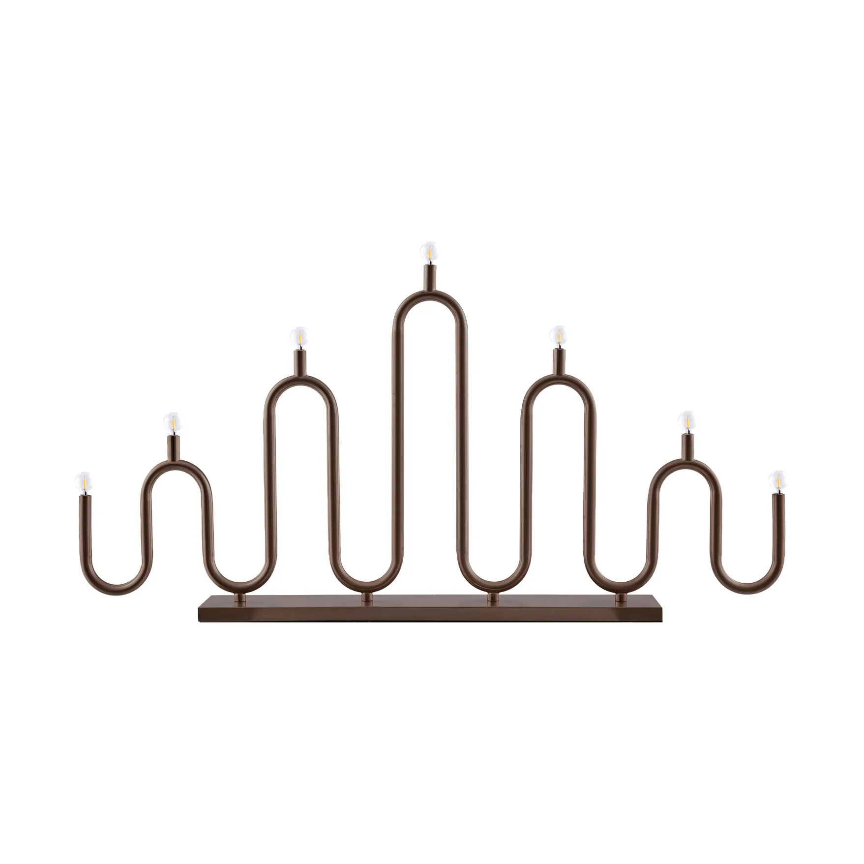 Chandelier de l'avent Noel 7, Bronze Globen Lighting