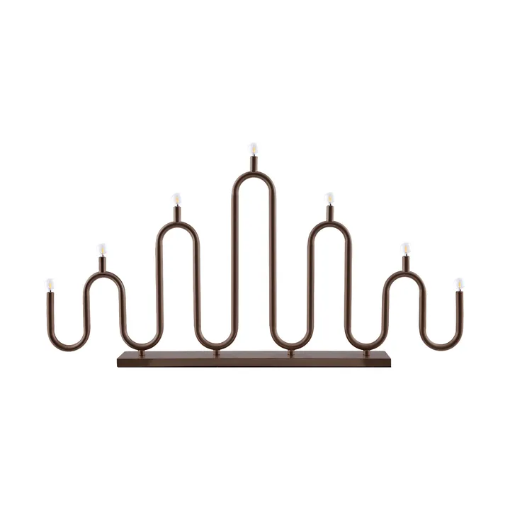 Chandelier de l'avent Noel 7 - Bronze - Globen Lighting