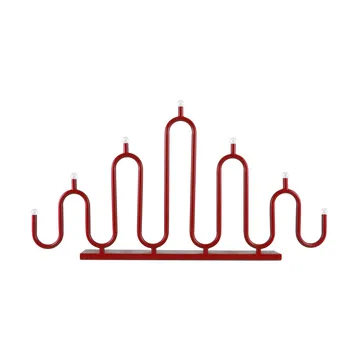 Chandelier de l'avent Noel 7 - Rouge - Globen Lighting