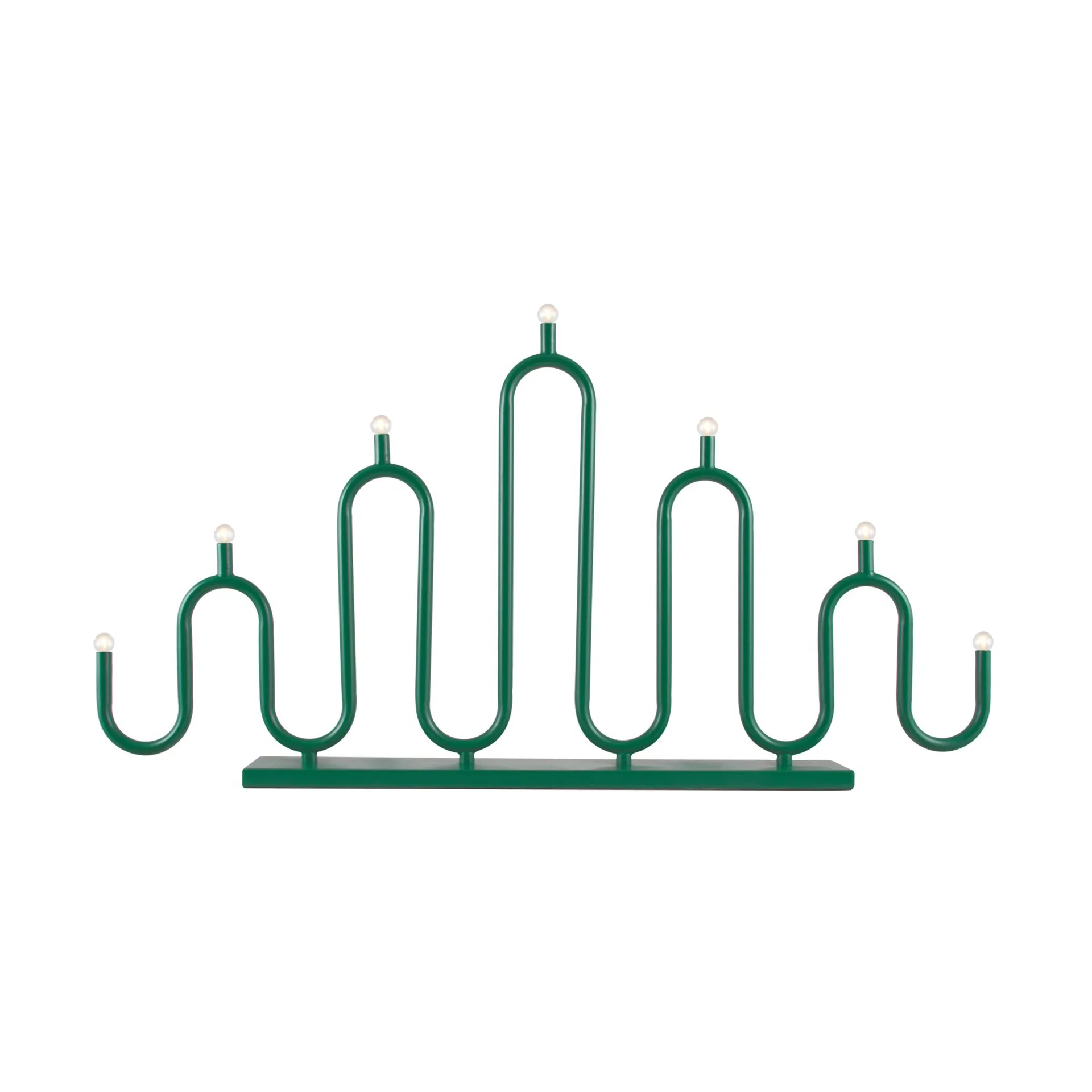 Chandelier de l'avent Noel 7, Vert Globen Lighting
