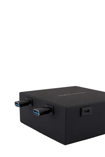 Globen Lighting hub de recharge USB-C - Noir, 8 adaptateurs - Globen Lighting