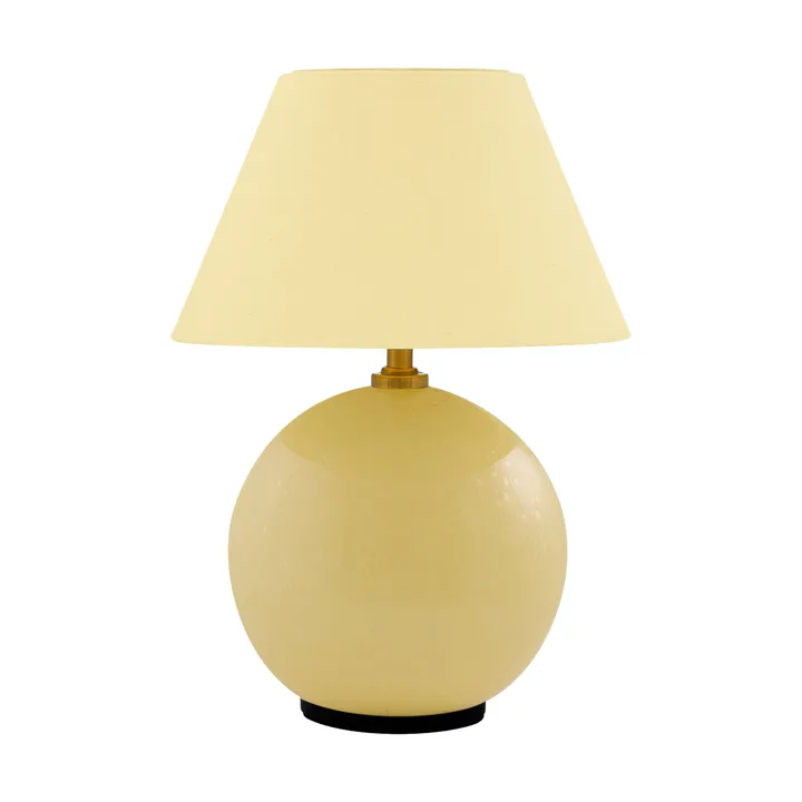 Iris 16 lampe de table portable - Butter yellow - Globen Lighting