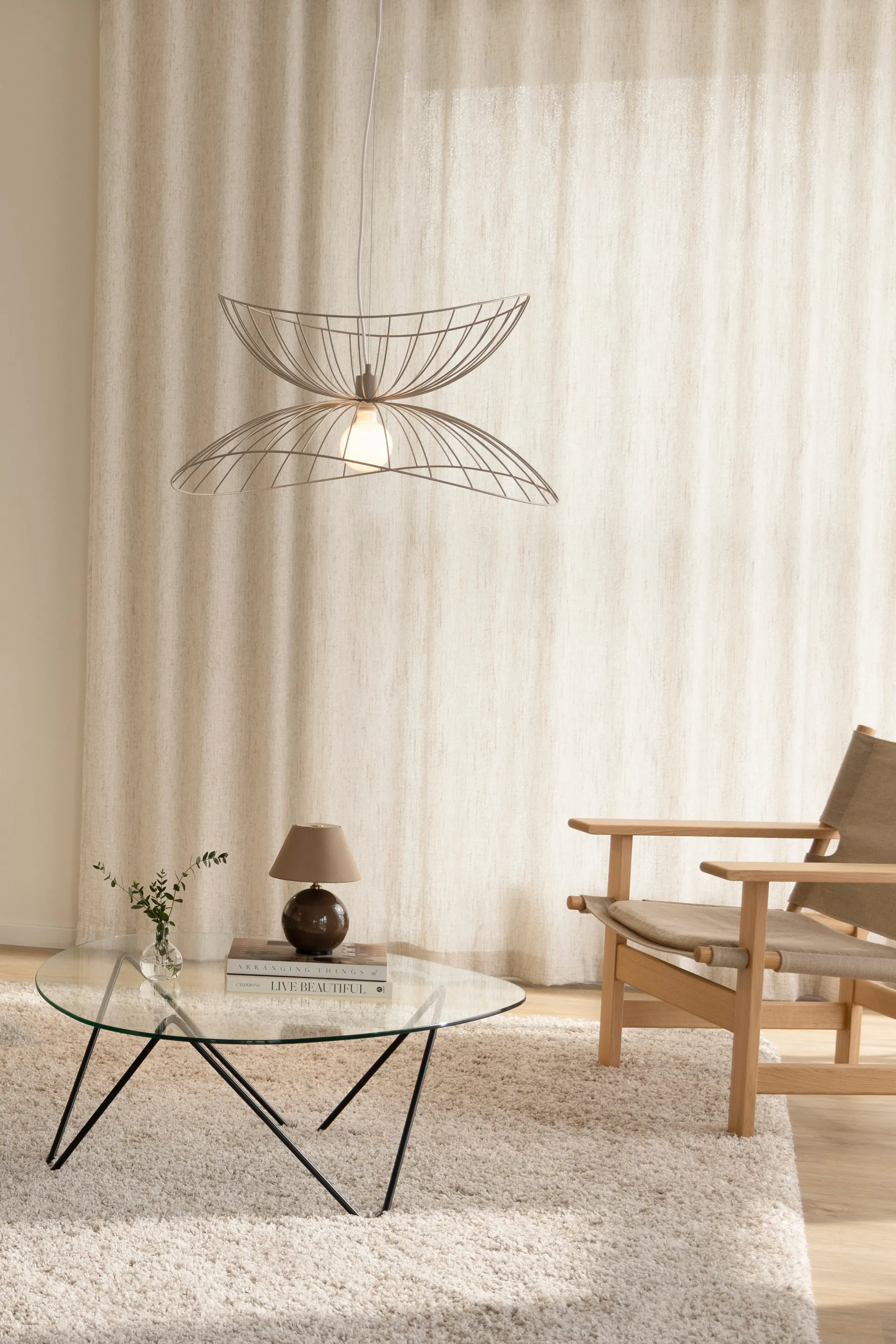 Iris 16 lampe de table portable, Mocha Globen Lighting