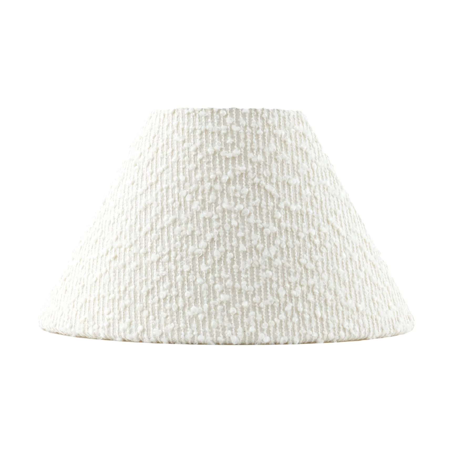 Iris 20 abat-jour, Bouclé blanc Globen Lighting