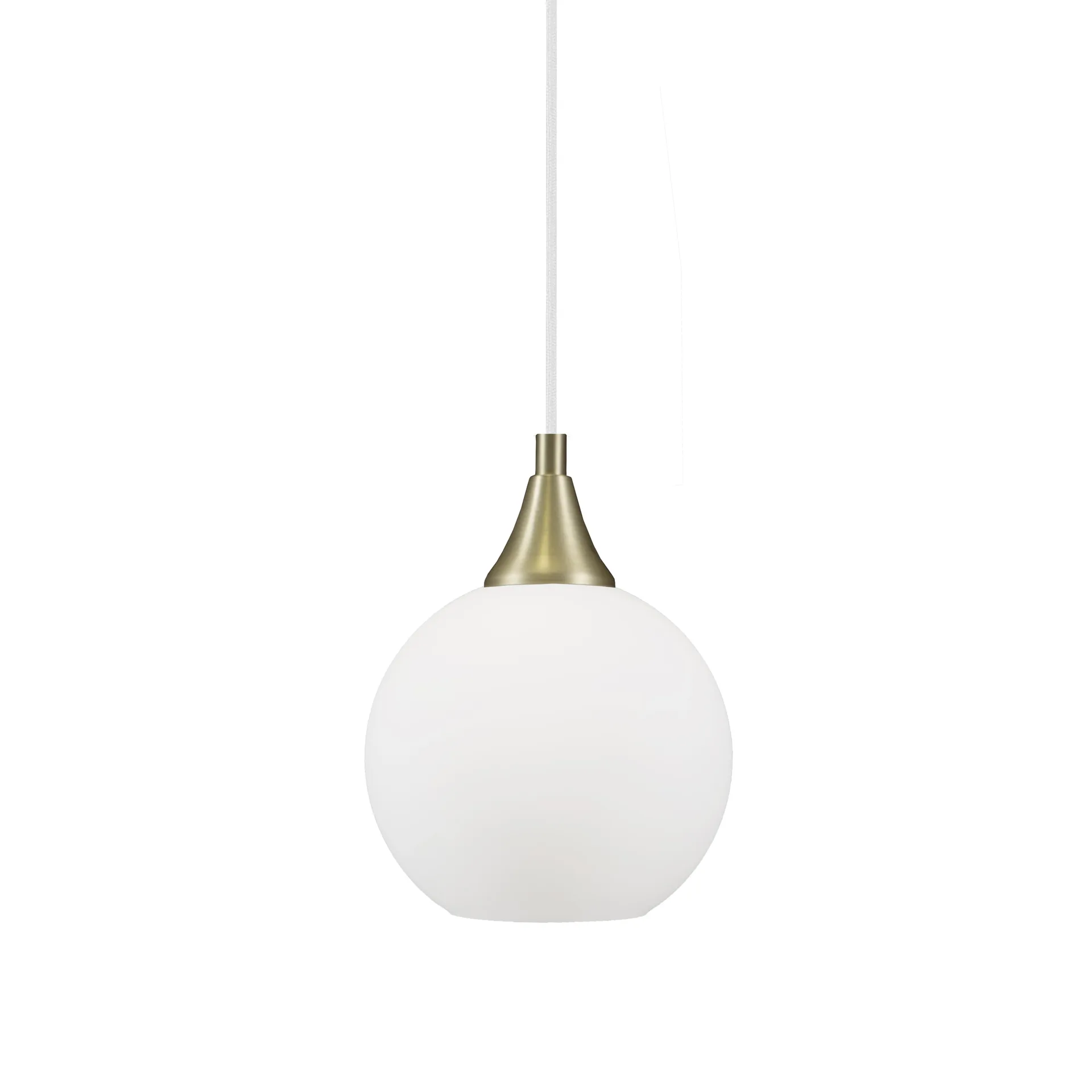 Lampe à suspension Bowl mini, Blanc Globen Lighting