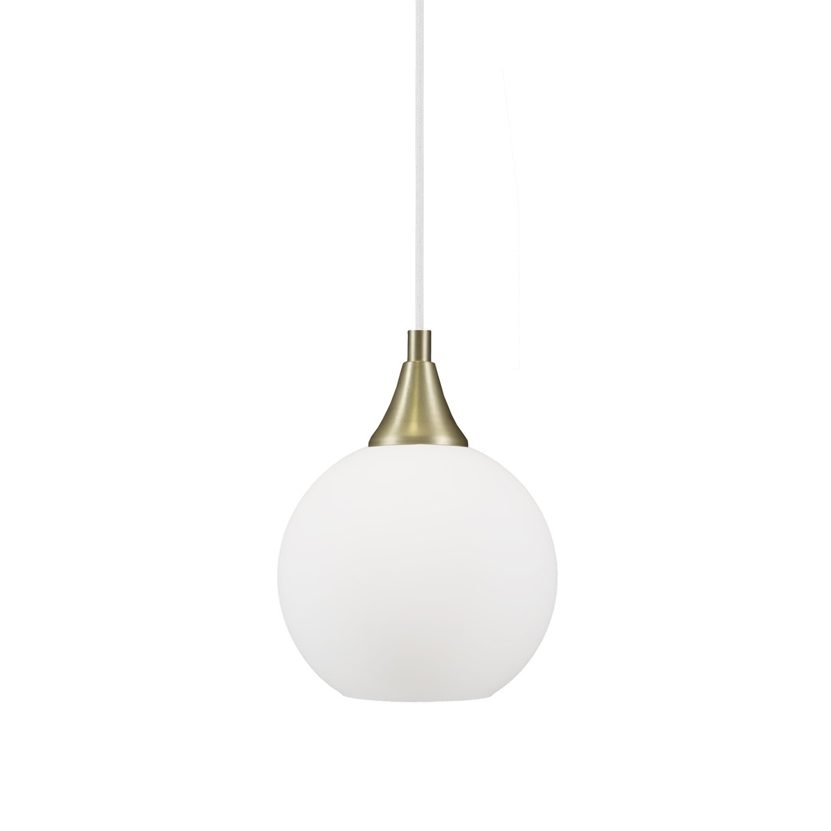 globen lighting lampe à suspension bowl mini blanc