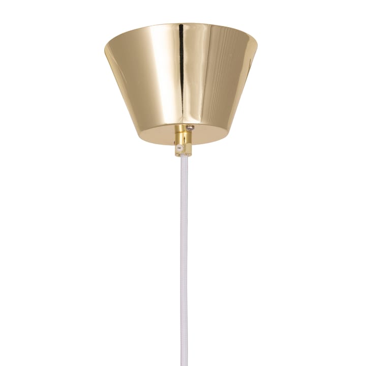 Lampe à suspension Frans - blanc, laiton - Globen Lighting