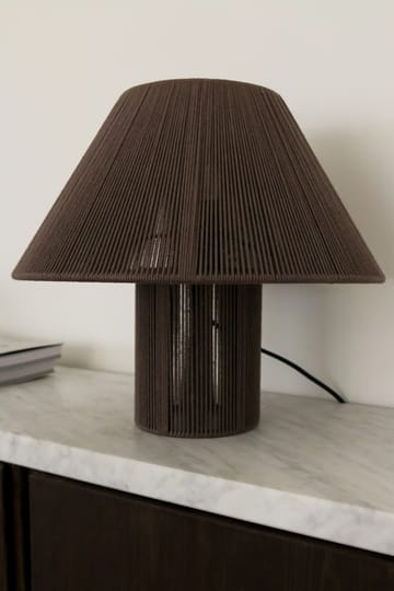 Lampe de table Anna Ø35 cm - Marron - Globen Lighting