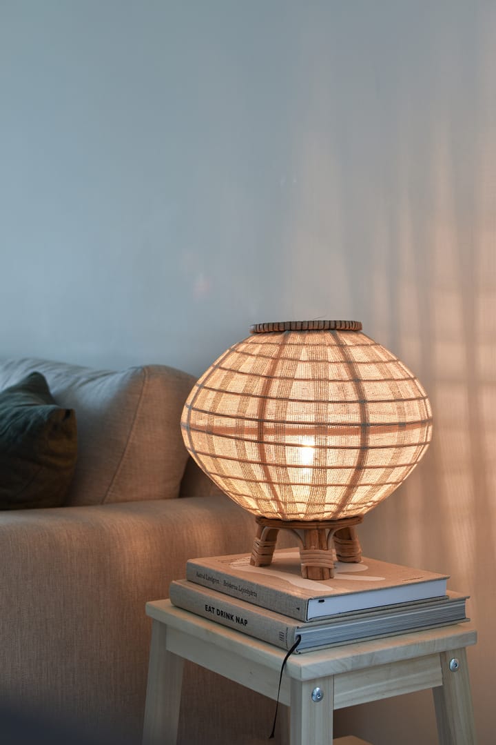 Lampe de table Borneo Ø30 cm, Nature Globen Lighting