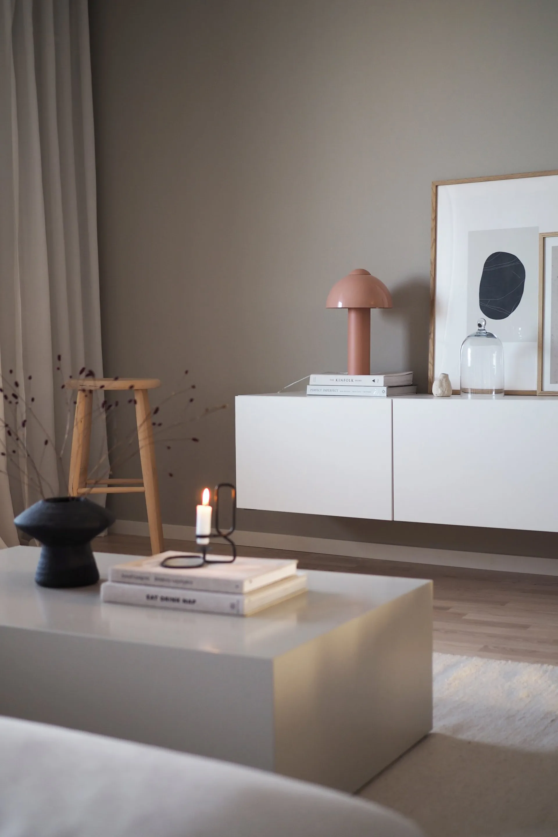 Lampe de table Buddy 23 36 cm, Blush Globen Lighting