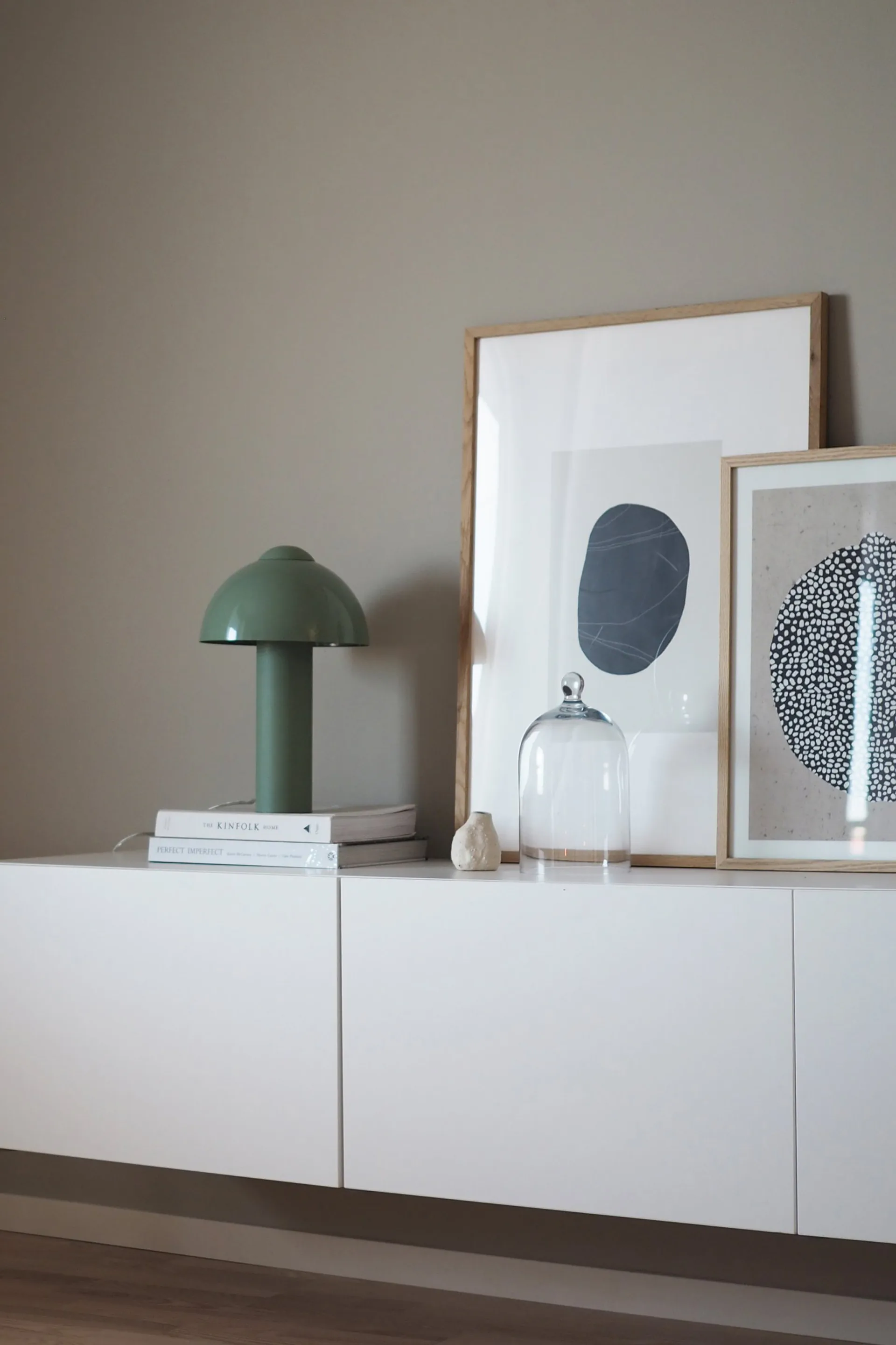 Lampe de table Buddy 23 36 cm, Vert Globen Lighting