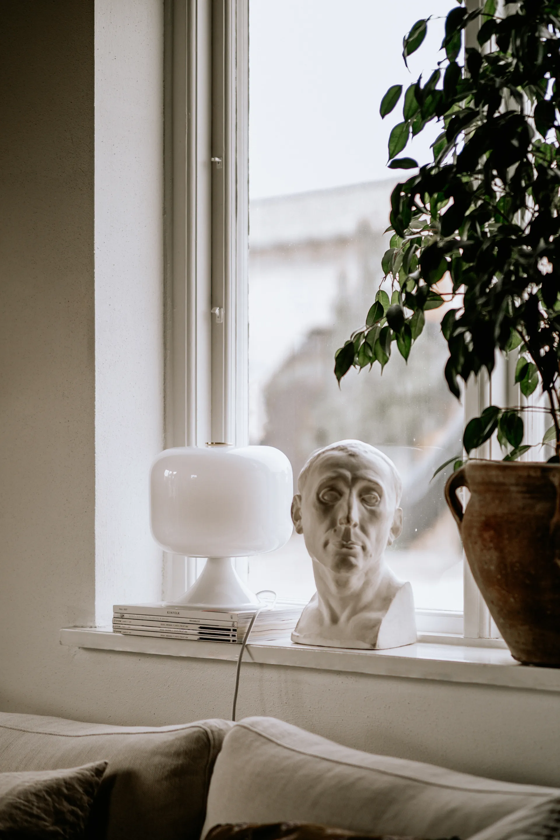 Lampe de table Bullen 25, Blanc Globen Lighting