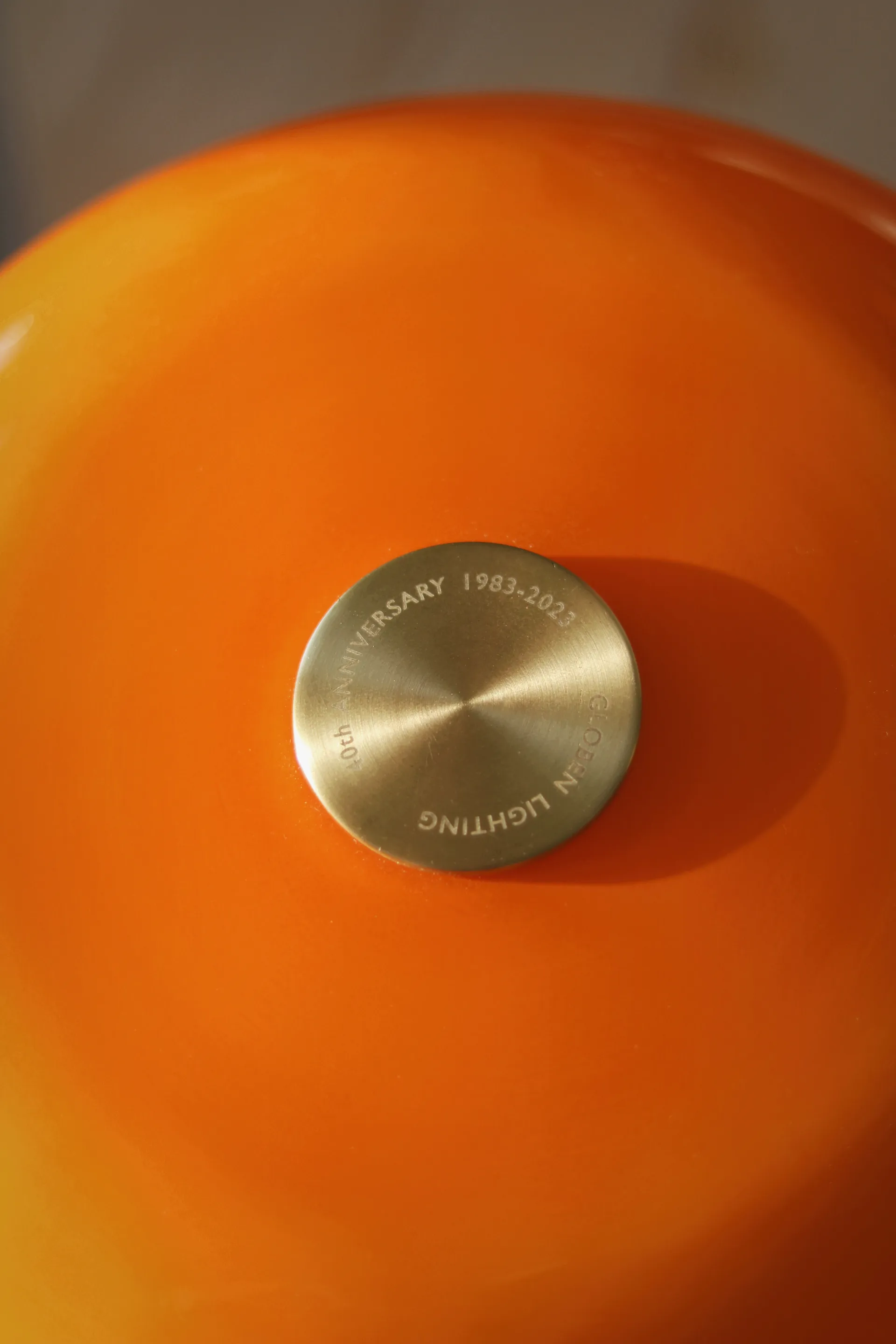 Lampe de table Bullen 25, Orange Globen Lighting