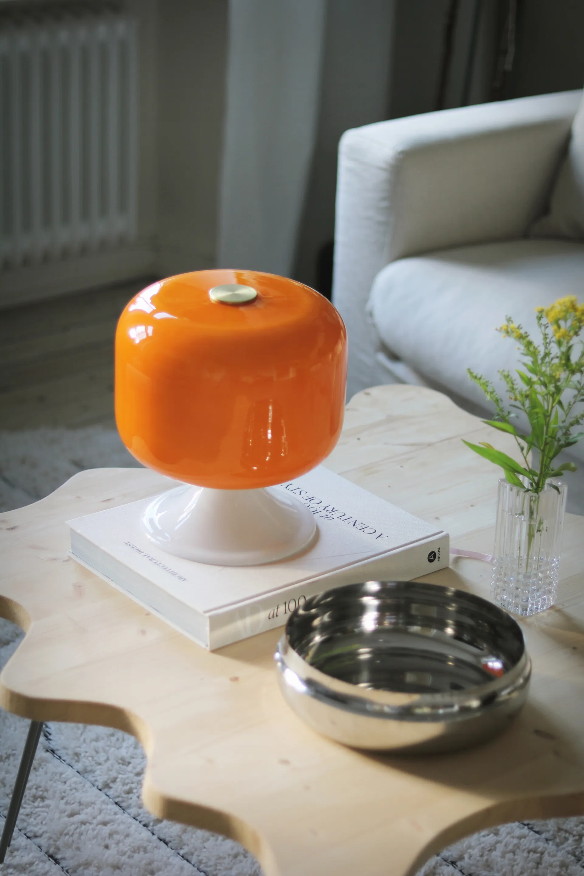 Lampe de table Bullen 25, Orange Globen Lighting