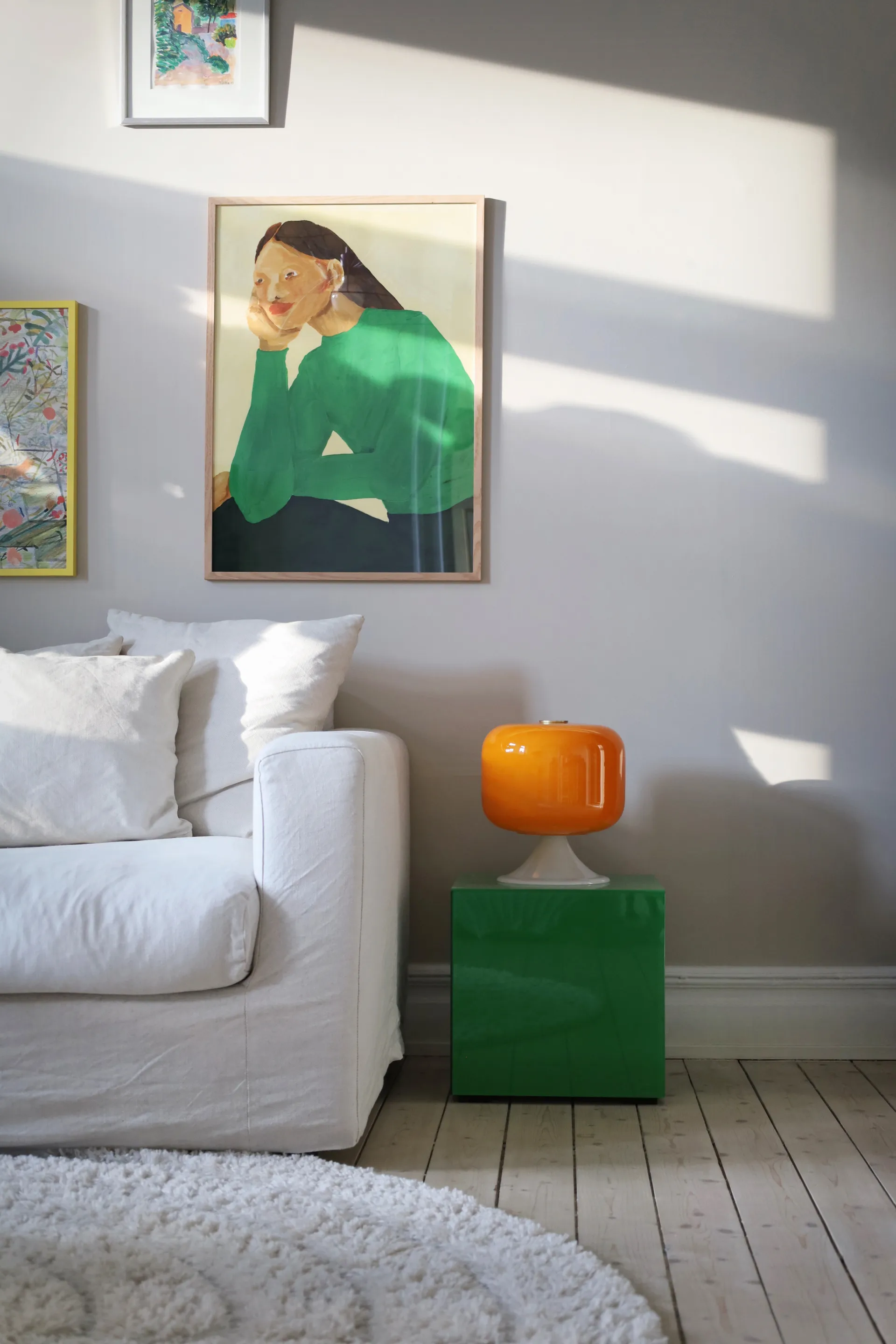 Lampe de table Bullen 25, Orange Globen Lighting