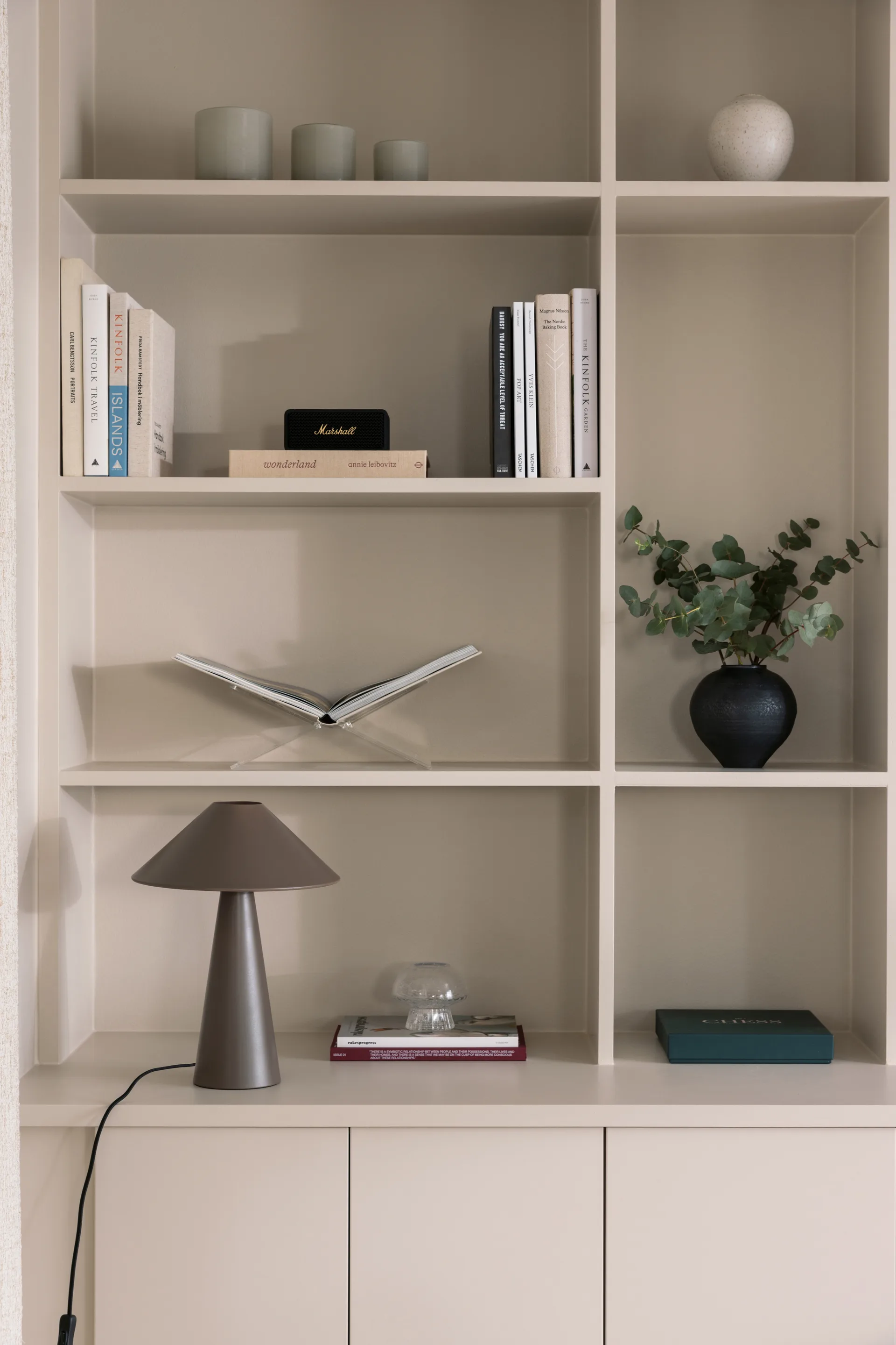 Lampe de table Cannes, Marron Globen Lighting