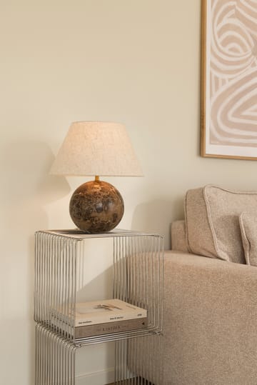 Lampe de table Castello 35 - Marron marbre - Globen Lighting