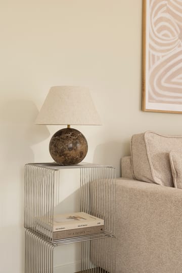 Lampe de table Castello 35 - Marron marbre - Globen Lighting